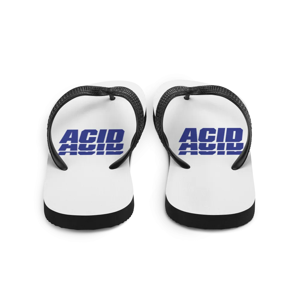 ACID Blue Flip-Flops