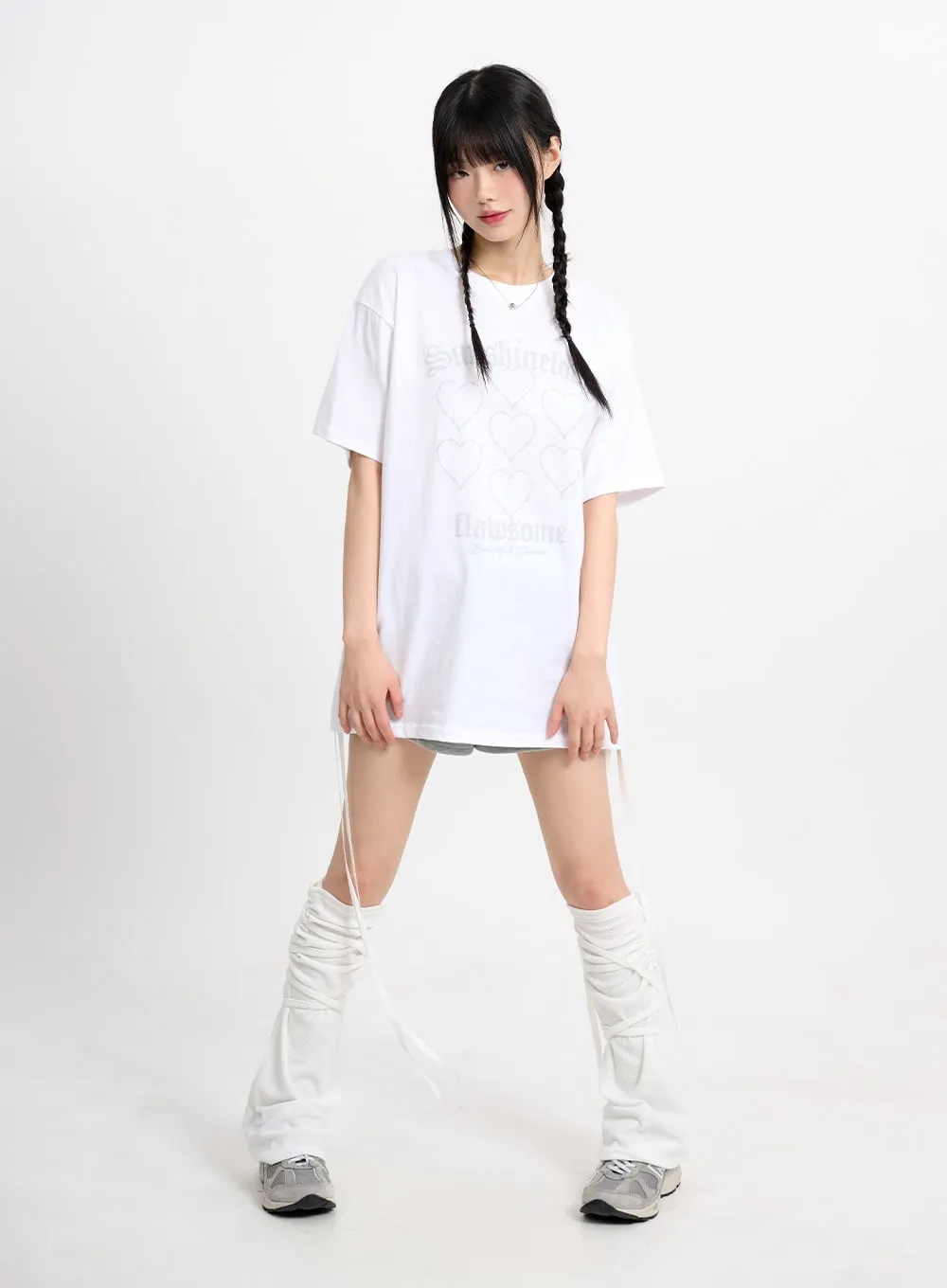 Acubi Oversized Graphic Tee CM415