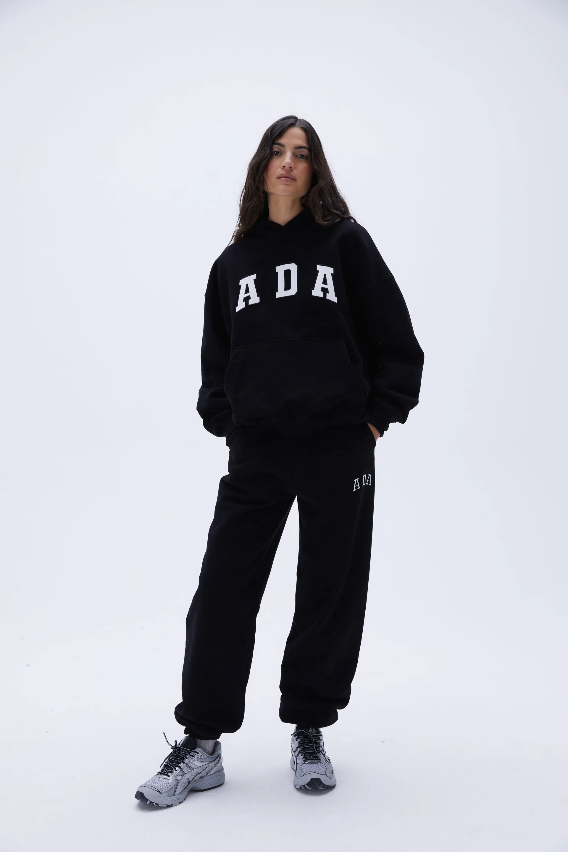 ADA Oversized Hoodie - Black