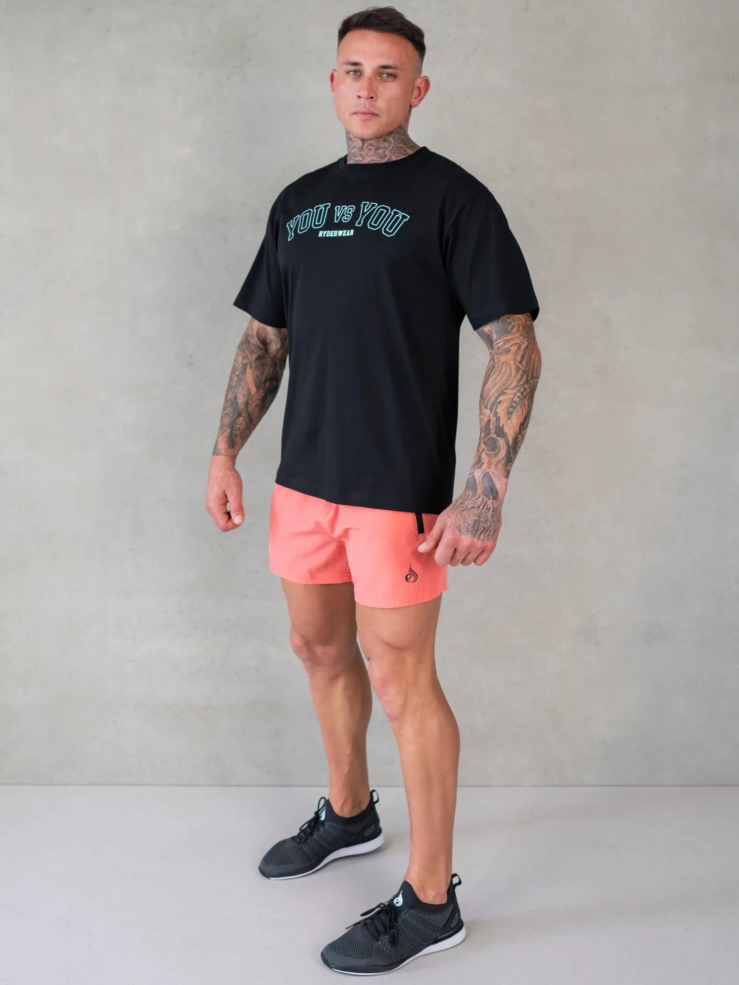 Adapt 5 Training Short - Coral