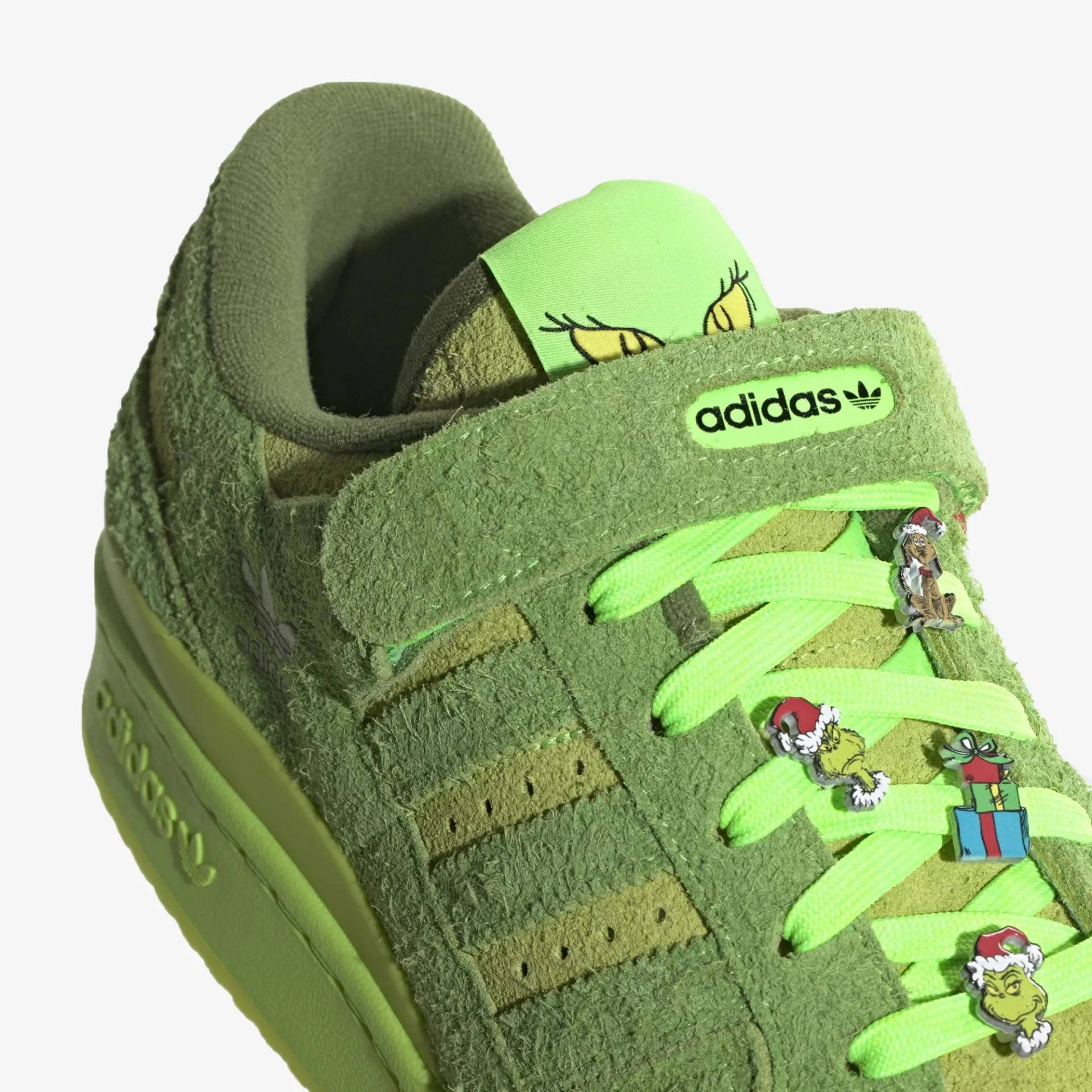 Adidas Originals | FORUM LOW THE GRINCH  { SOLAR/GREEN