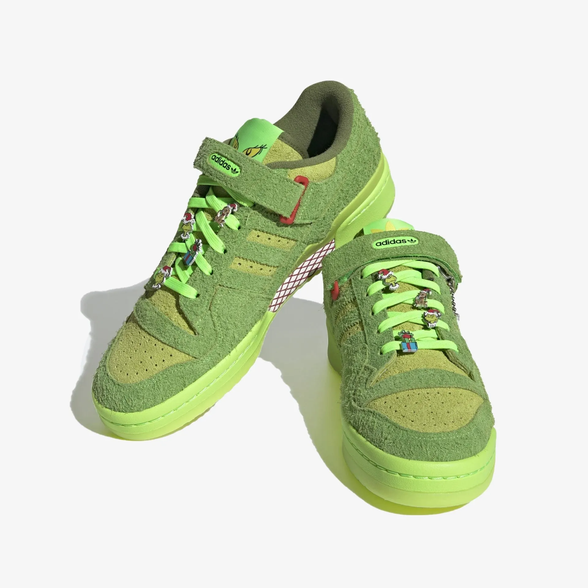 Adidas Originals | FORUM LOW THE GRINCH  { SOLAR/GREEN