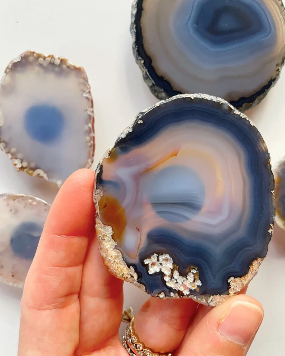 Agate Magnet Set L