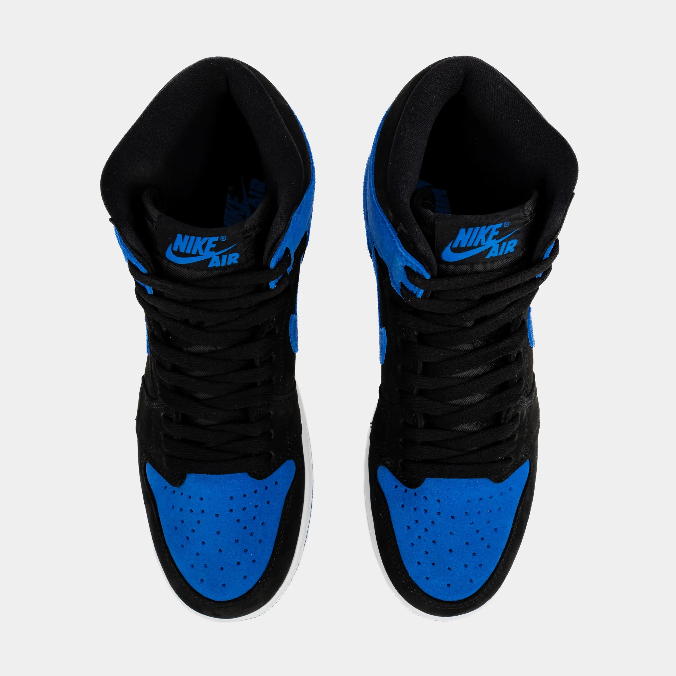 Air Jordan 1 Retro High OG Royal Reimagined Mens Lifestyle Shoes (Black/Royal Blue)