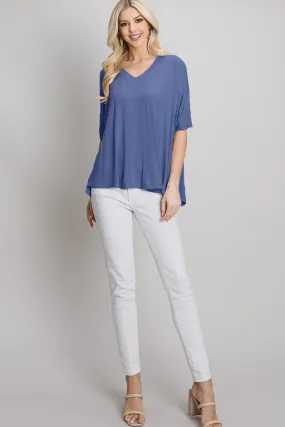 Allie Rose V-Neck Blouse