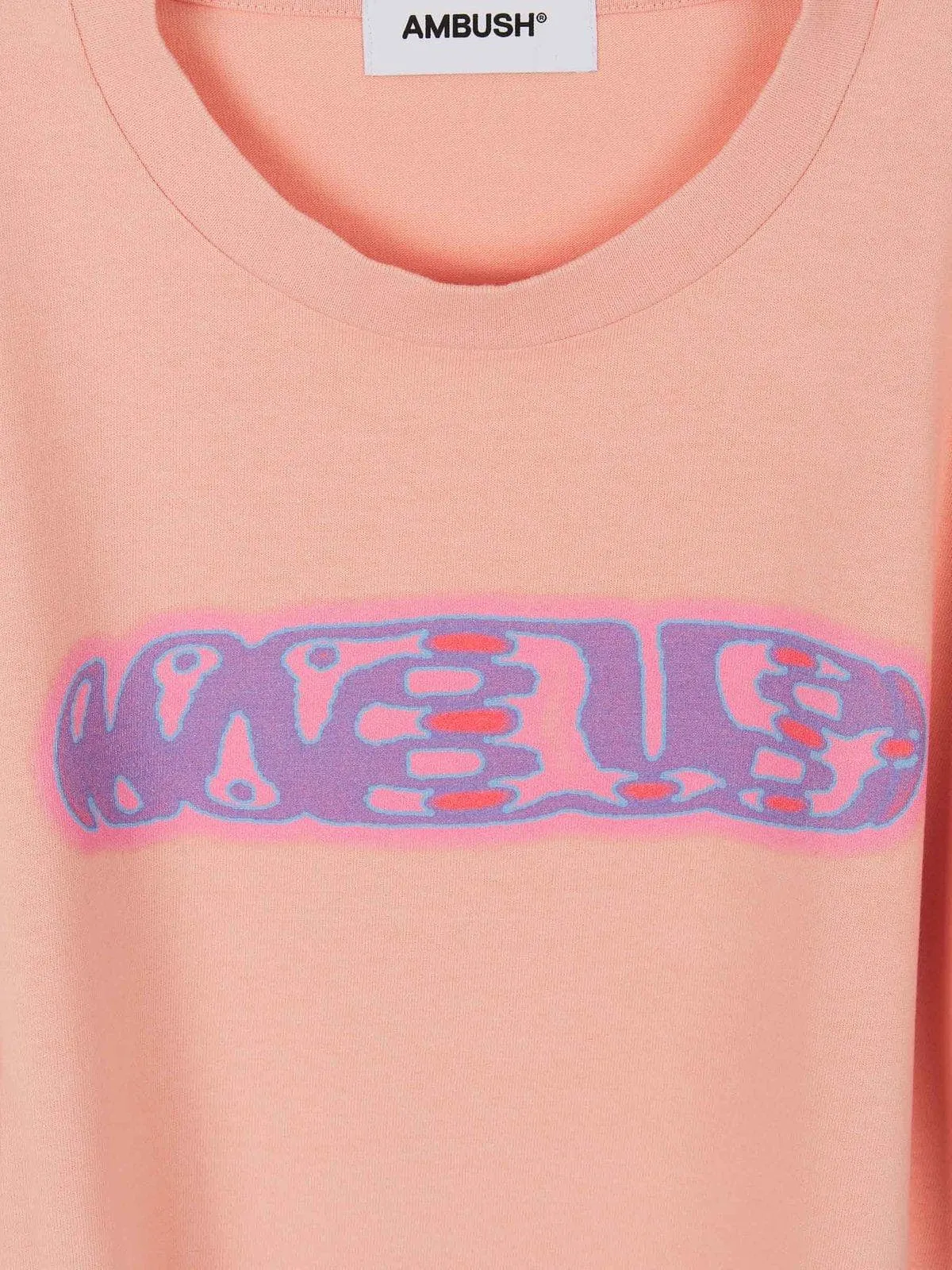 AMBUSH Graphic T-Shirt Begonia Pink Purple