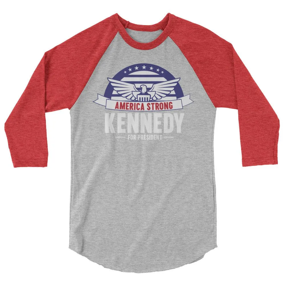 America Strong 3/4 Sleeve Raglan Shirt