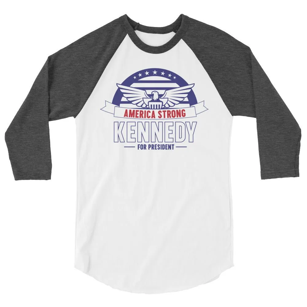 America Strong 3/4 Sleeve Raglan Shirt