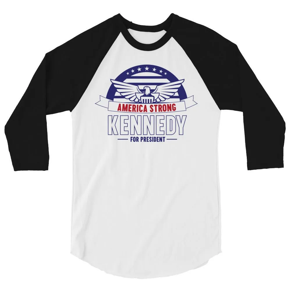 America Strong 3/4 Sleeve Raglan Shirt