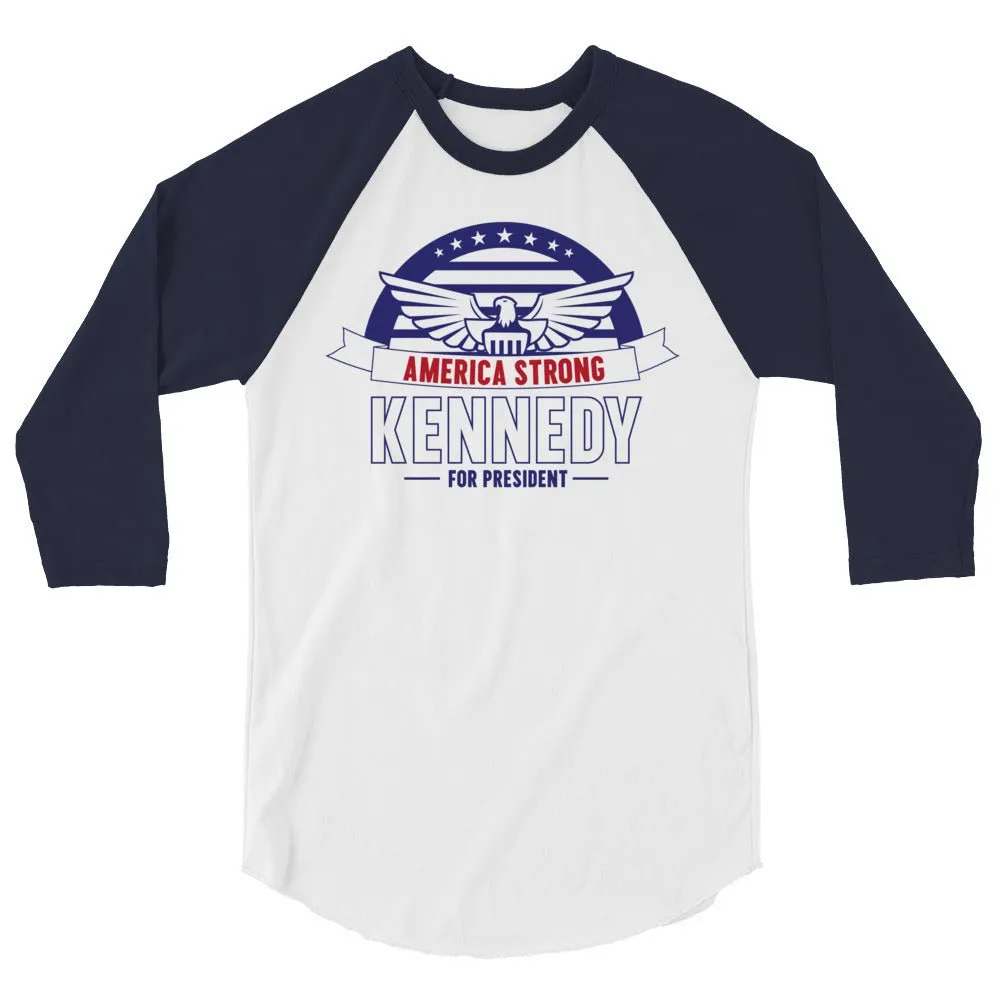 America Strong 3/4 Sleeve Raglan Shirt