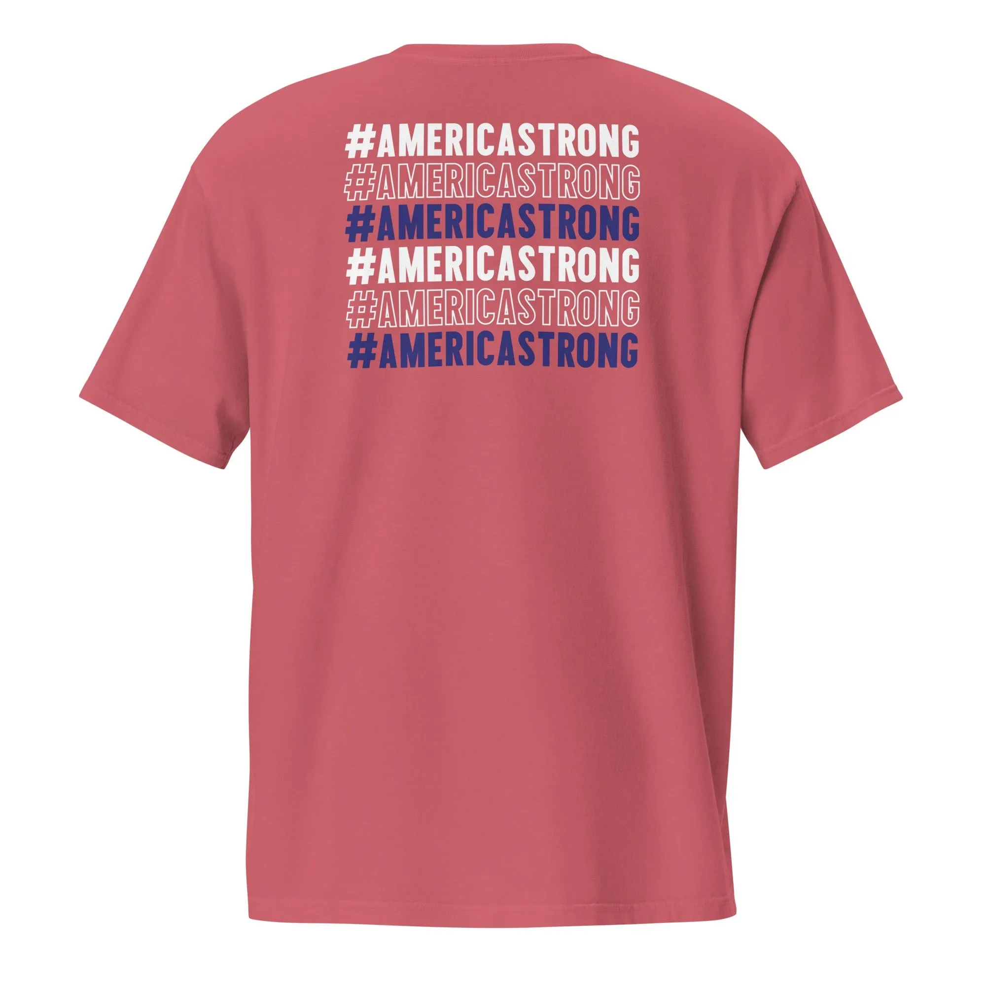 #AmericaStrong Unisex Pocket Tee