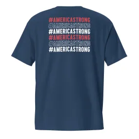 #AmericaStrong Unisex Pocket Tee