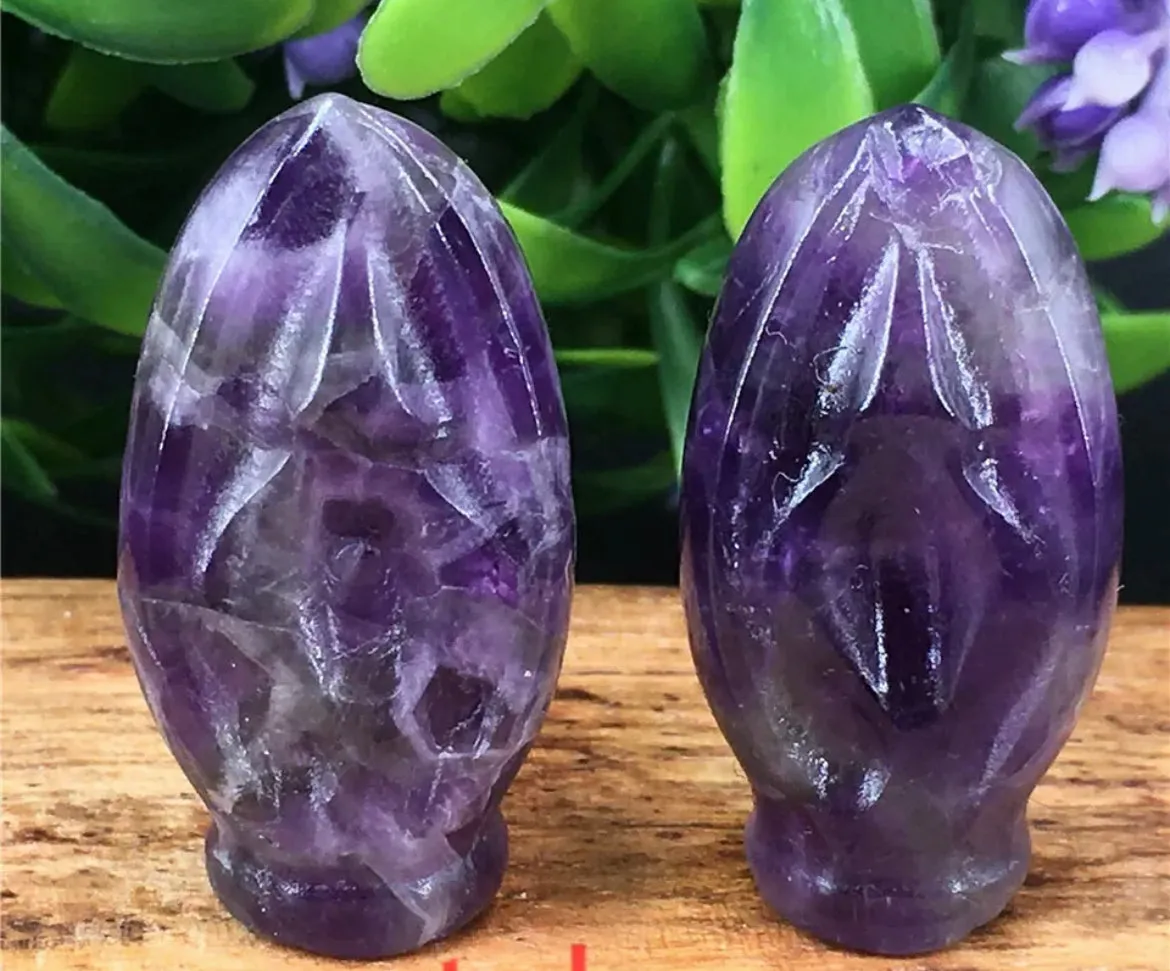 Amethyst Vagina Figurine