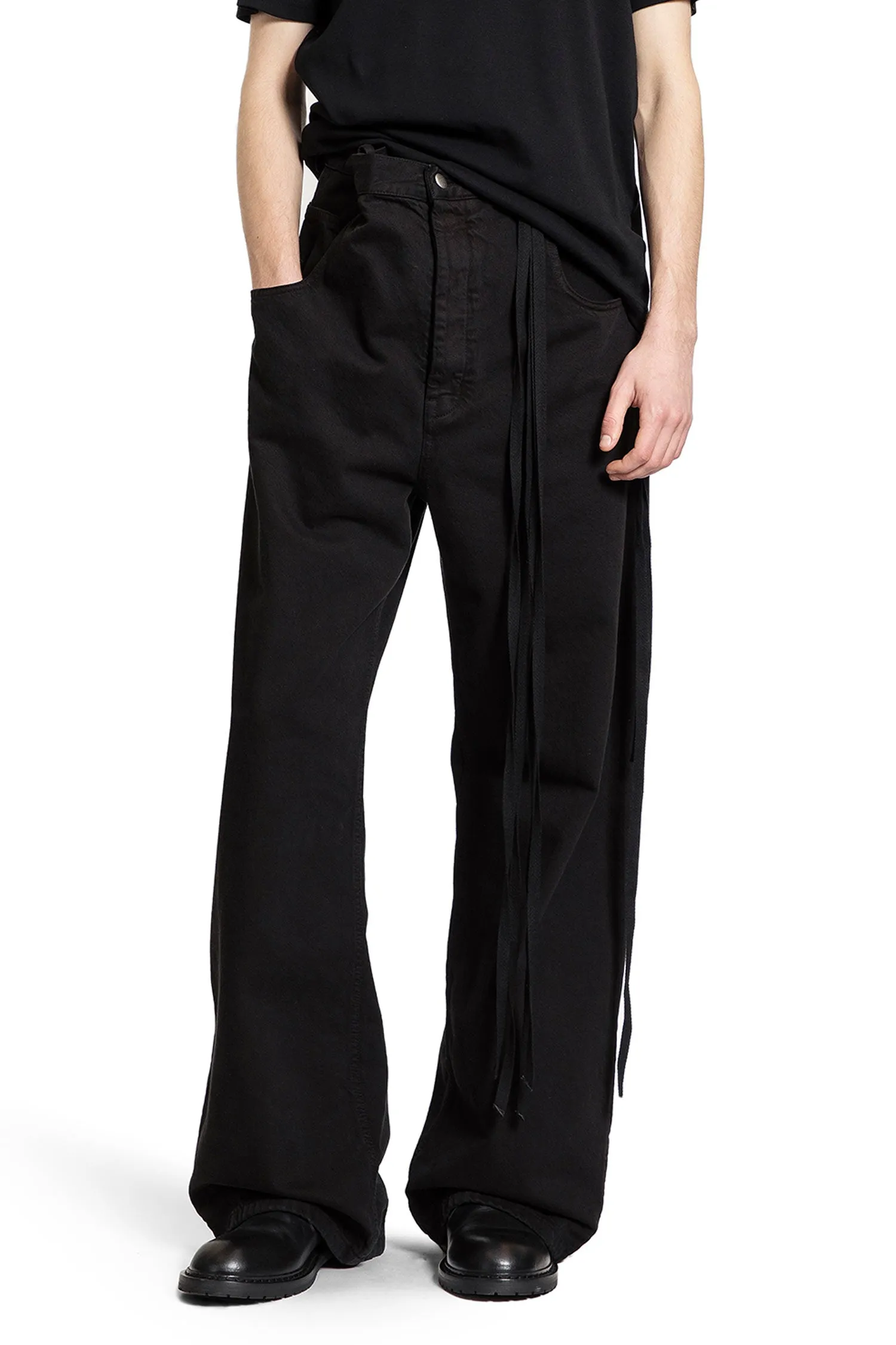 ANN DEMEULEMEESTER MAN BLACK JEANS