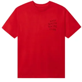 Anti Social Social Club Cancelled Tee (Tonal Red)