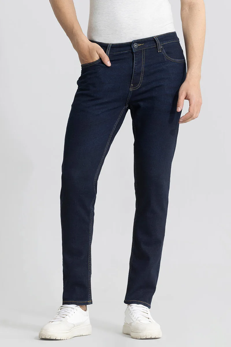 Asmodeus Denim Blue Skinny Fit Jeans