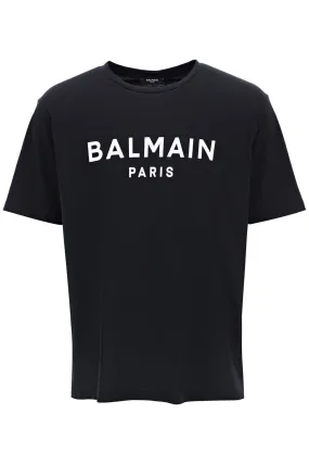 BALMAIN logo print t-shirt