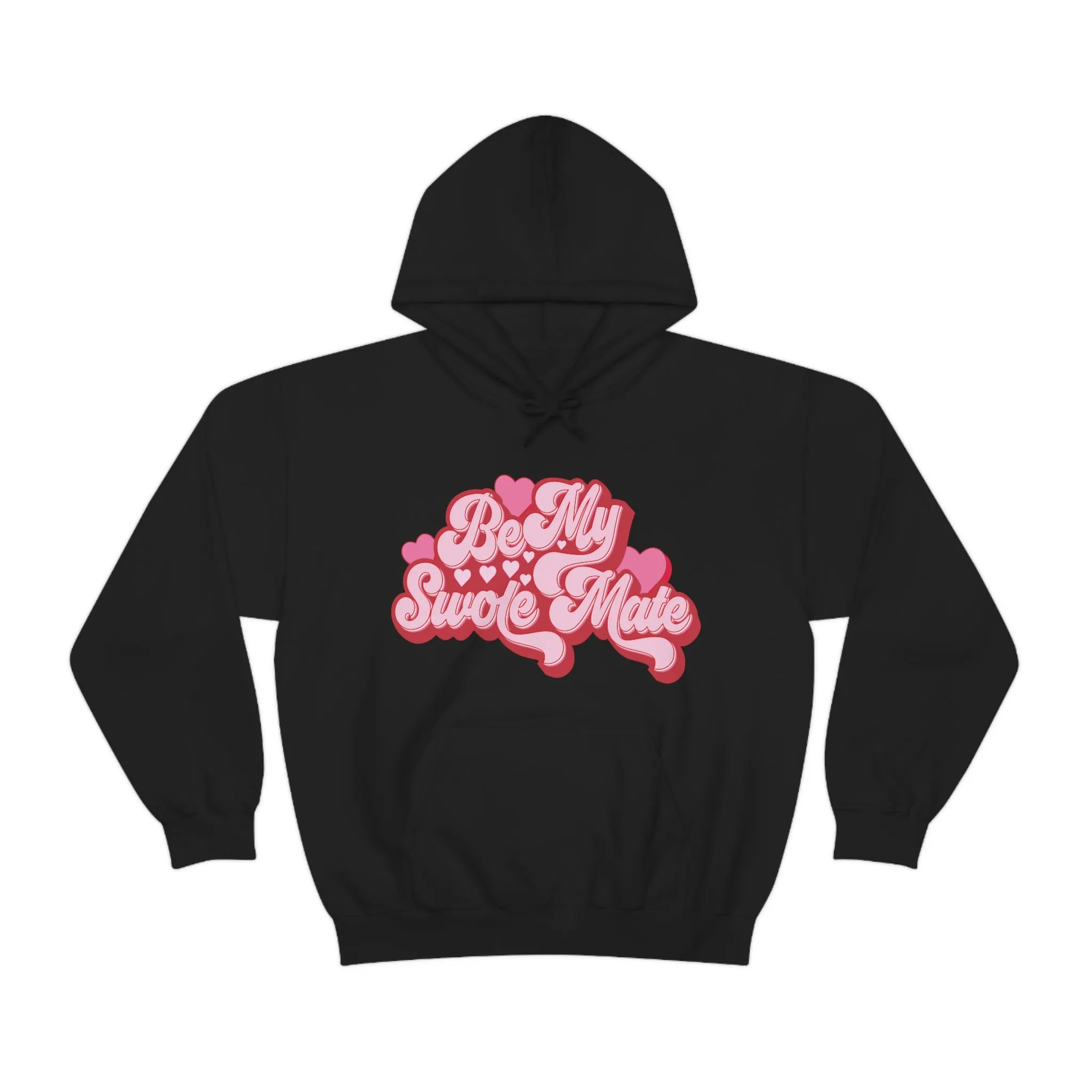 BE MY SWOLEMATE (RED HEART VERSION-FRONT)- HOODIE