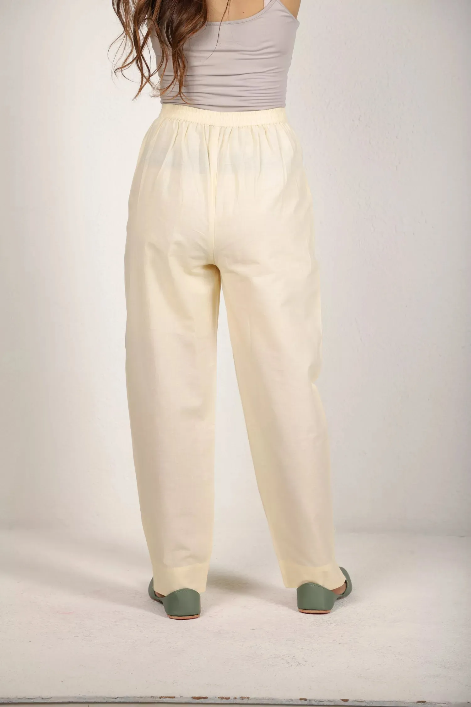 Beige Pants