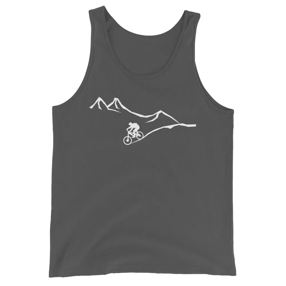 Berge - Kurve Linie - Radfahren -   - Men’s Staple Tank Top | Bella   Canvas 3480