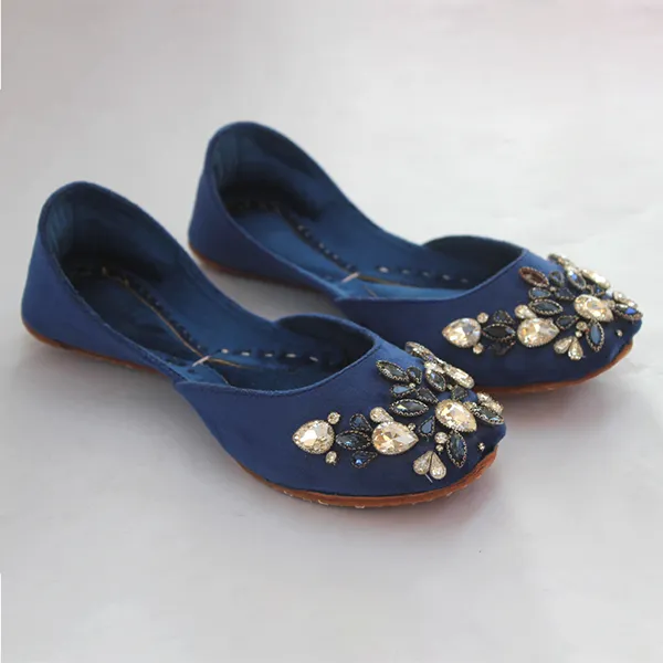 Blue Fancy & Stylish Khussa for women