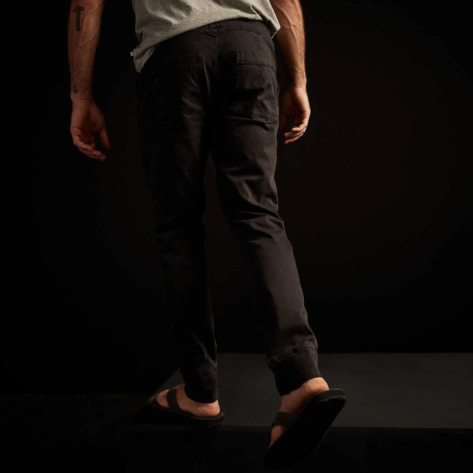 Brushed Stretch Twill Utility Pant - Magma Pigment