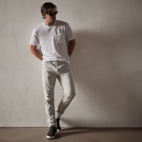 Brushed Twill 5 Pocket Pant - Salt Pigment