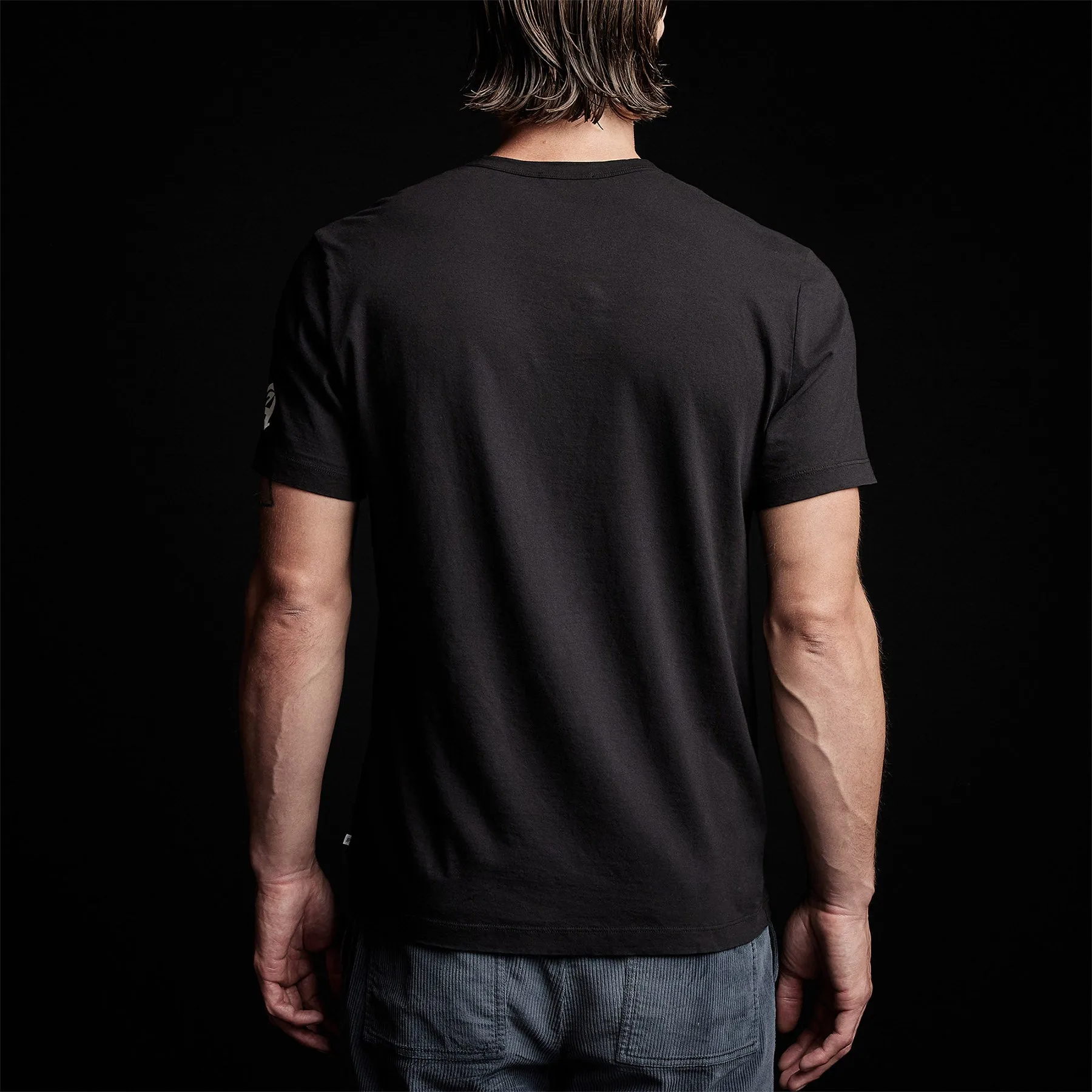 CA Gothic Short Sleeve Crew - Black