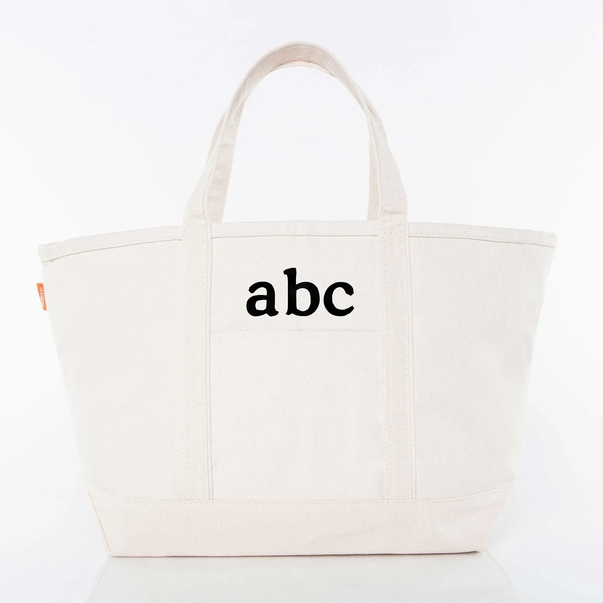 Canvas Large Boat Tote  - (five colorways)