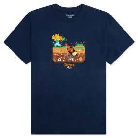 Carrots by Backyard Tee - Navy