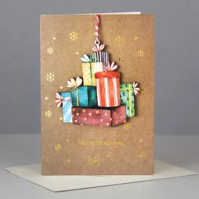 Christmas Gifts Ornament Card