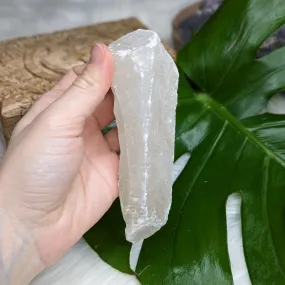 Chunk of Ice White Calcite Specimen from Mexico