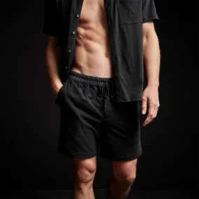 Clean Finish Jersey Short - Black