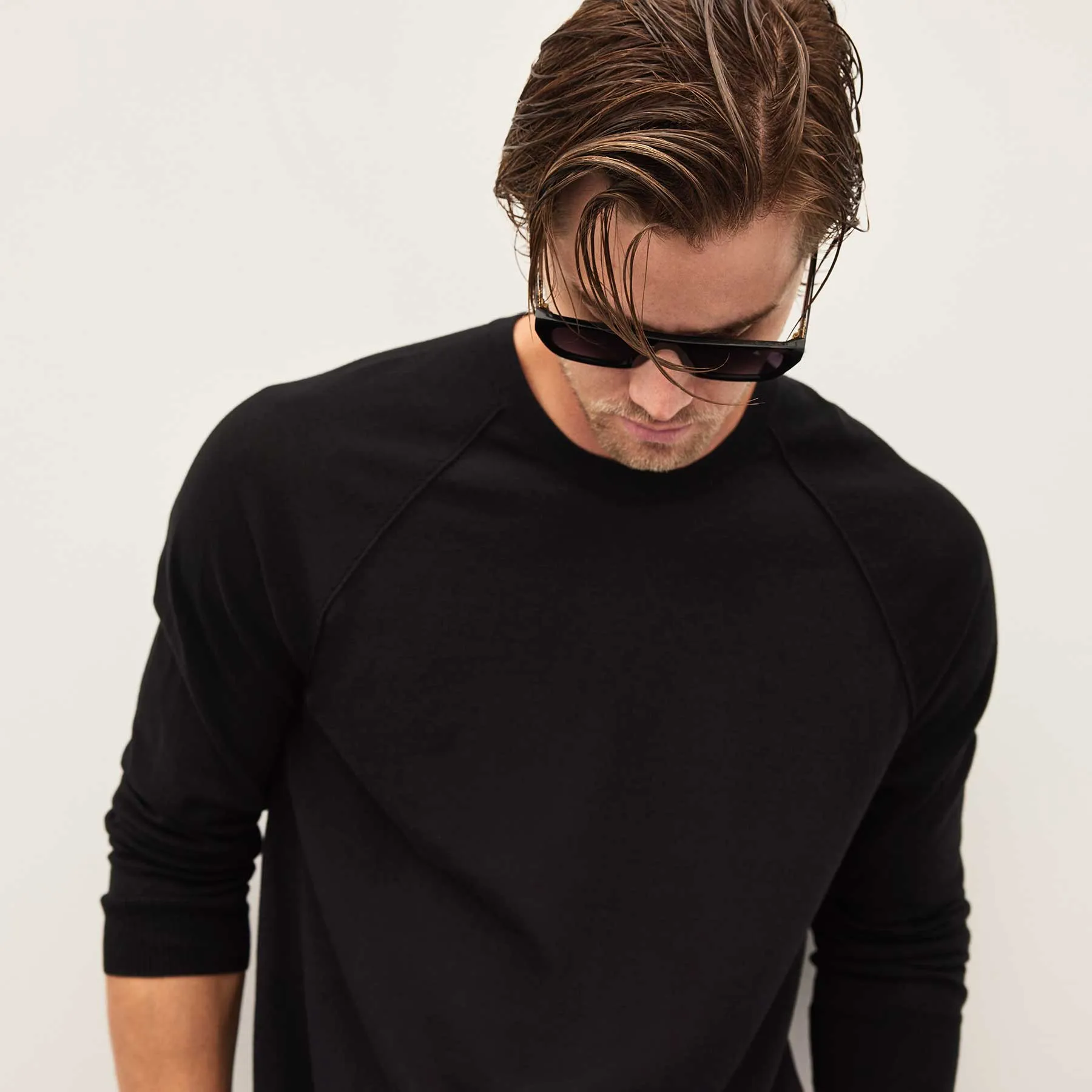 Colony Knit Crew - Black