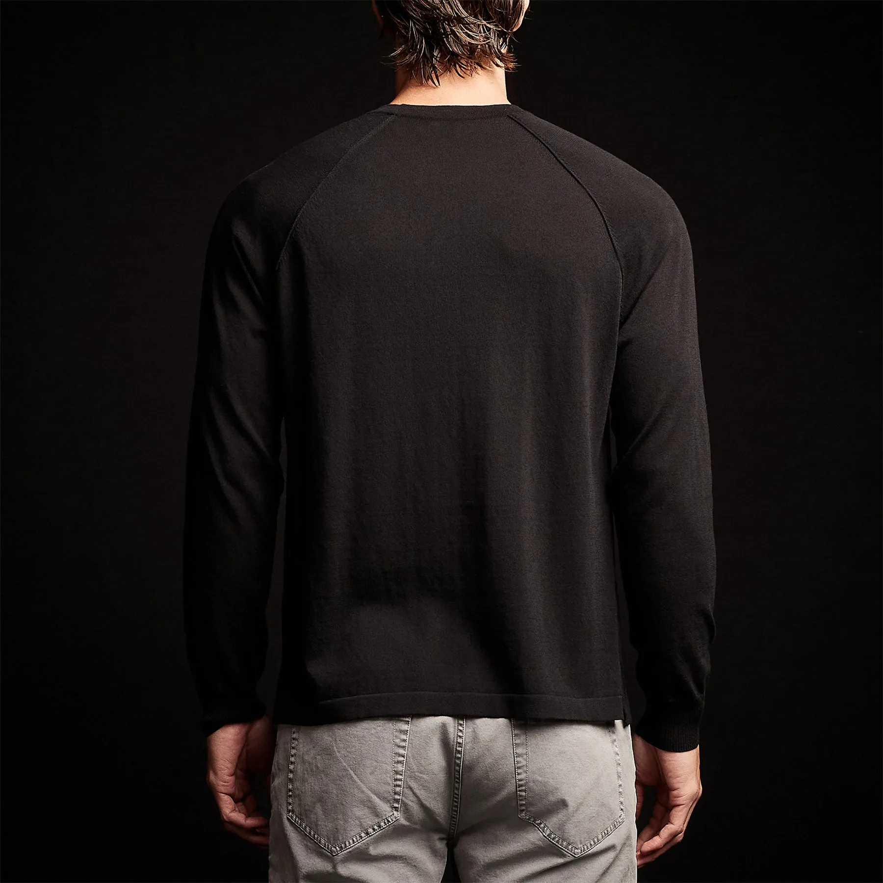 Colony Knit Crew - Black