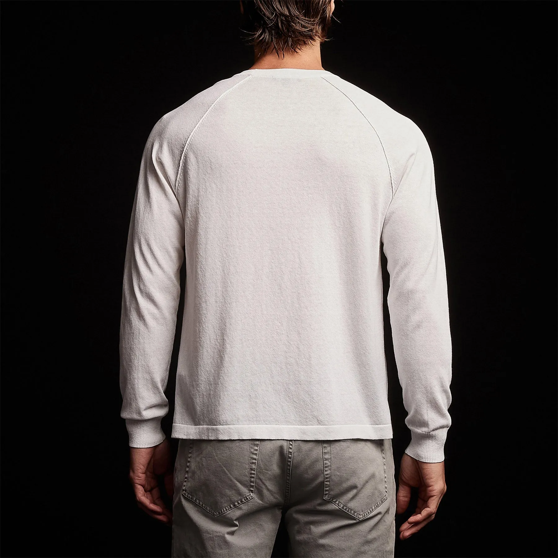 Colony Knit Crew - White