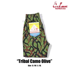 Cookman Chef Short Pants - Tribal Camo : Olive