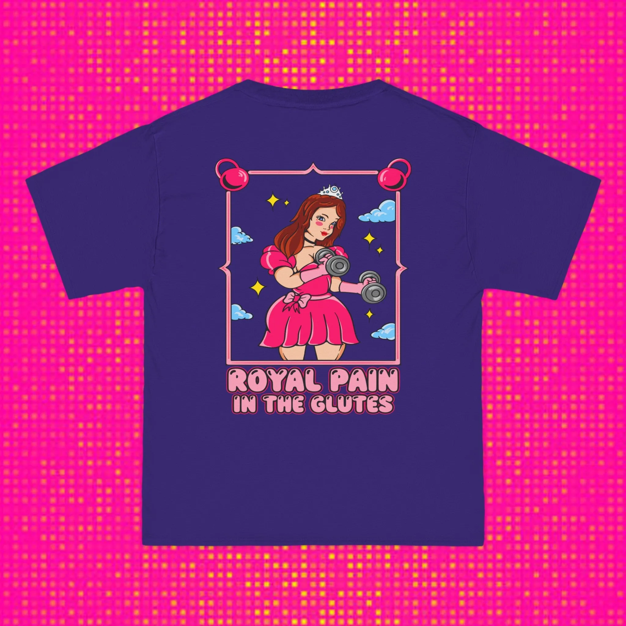 Copy of PAIN IN THE GLUTES (PINK DRESS)- TEE