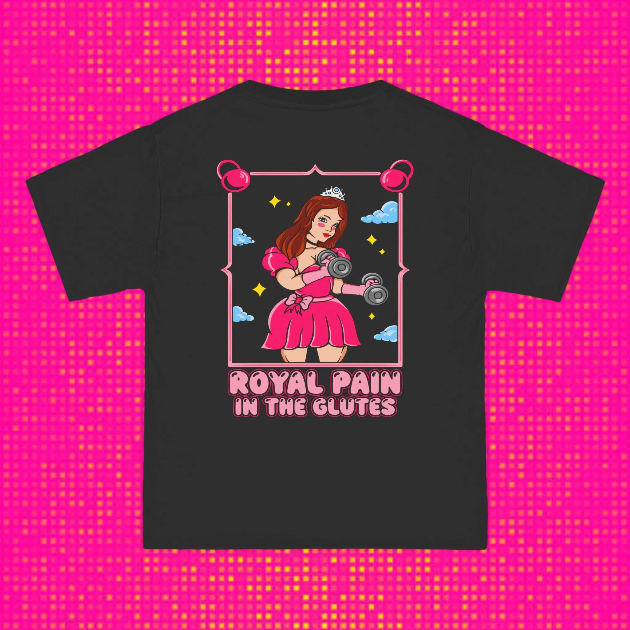 Copy of PAIN IN THE GLUTES (PINK DRESS)- TEE