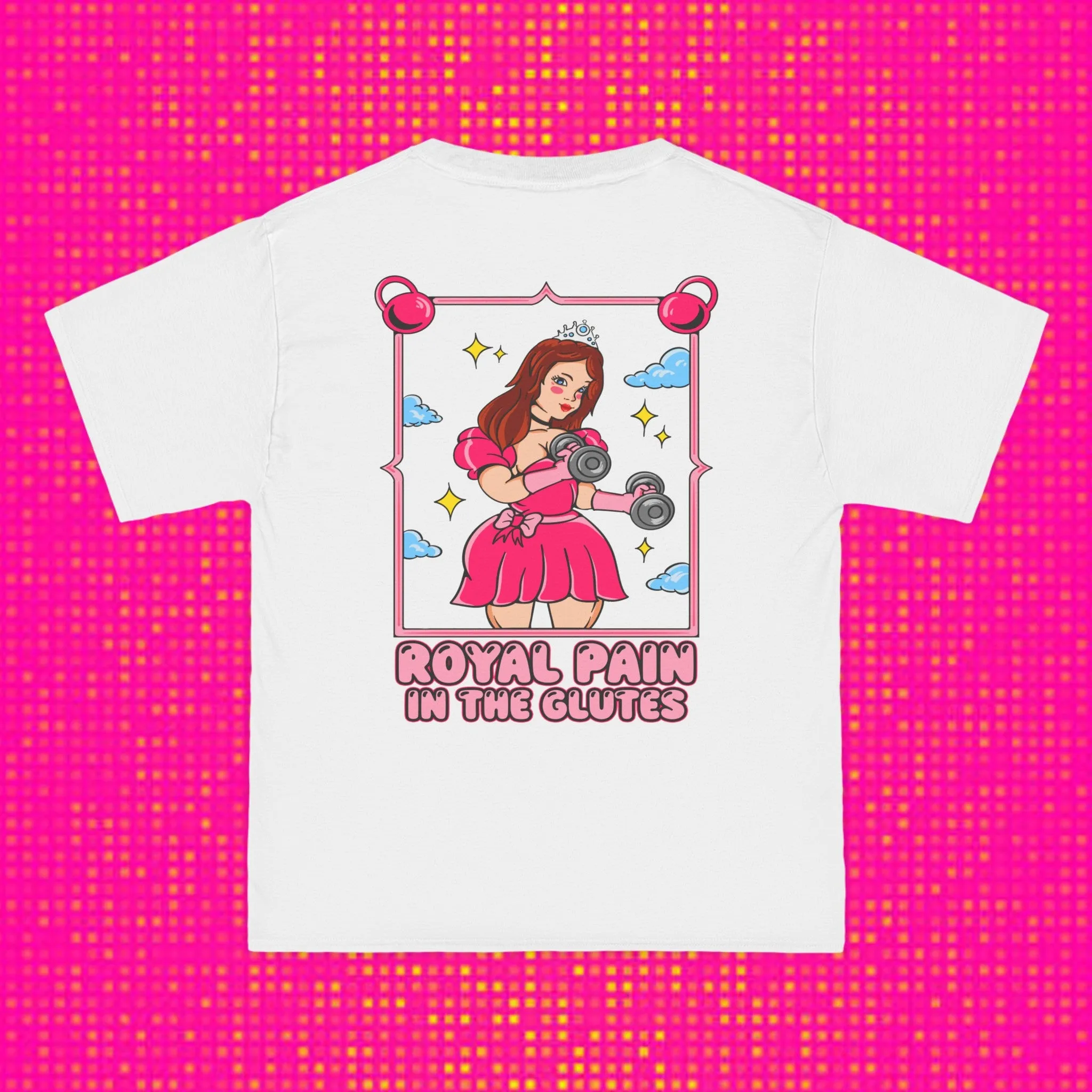 Copy of PAIN IN THE GLUTES (PINK DRESS)- TEE