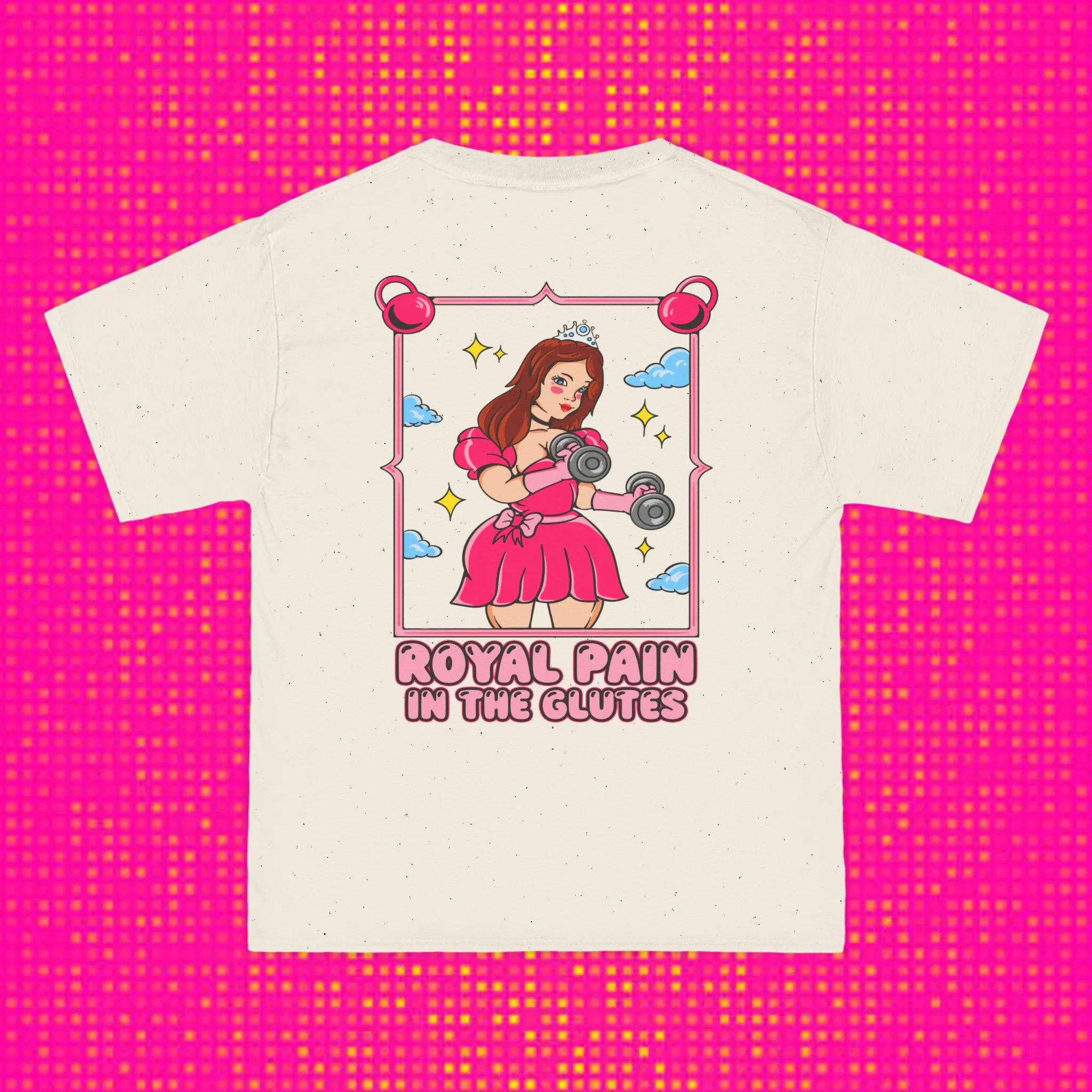 Copy of PAIN IN THE GLUTES (PINK DRESS)- TEE