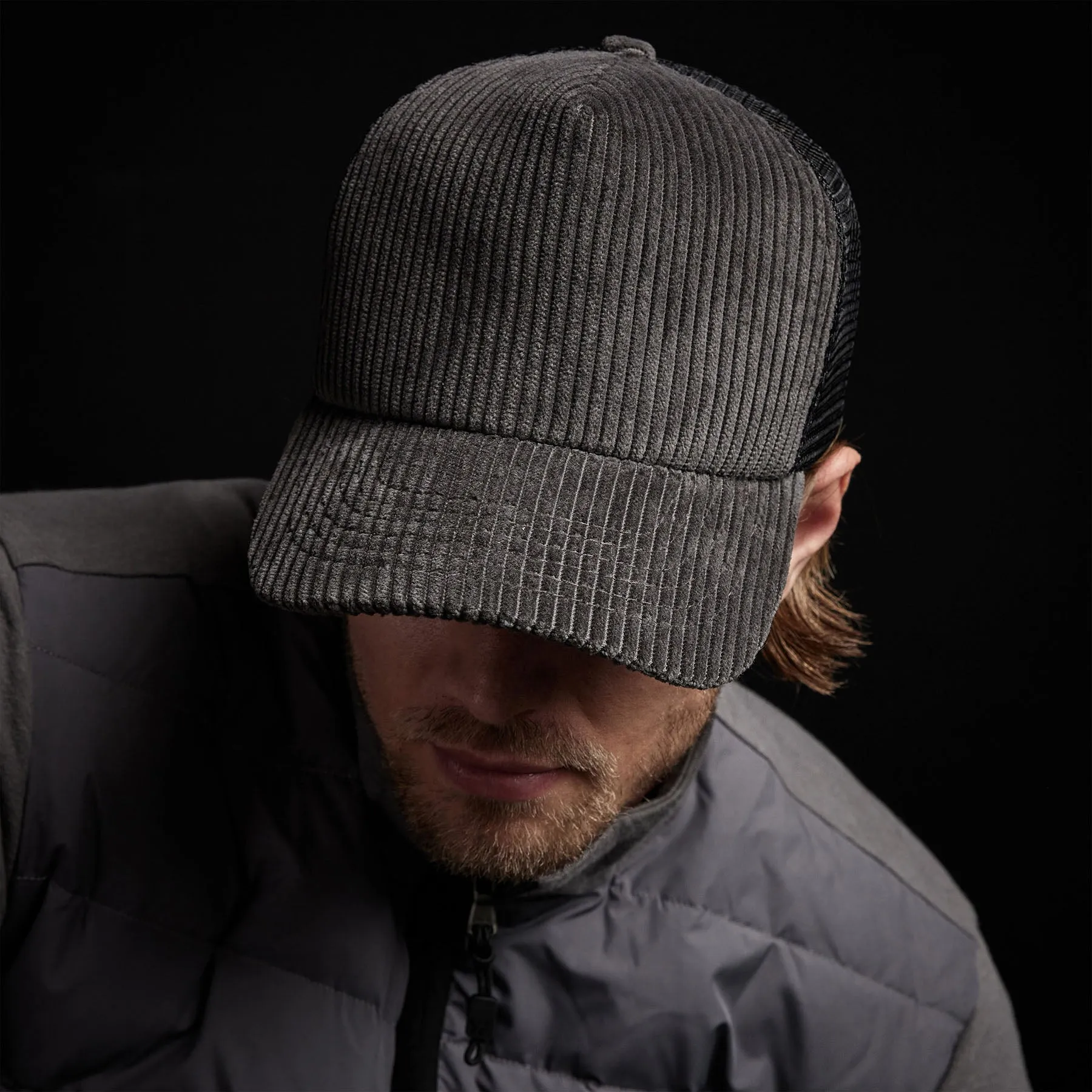 Corduroy Trucker Hat - Fin