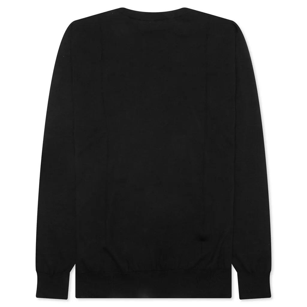 Cotton Sweater - Black