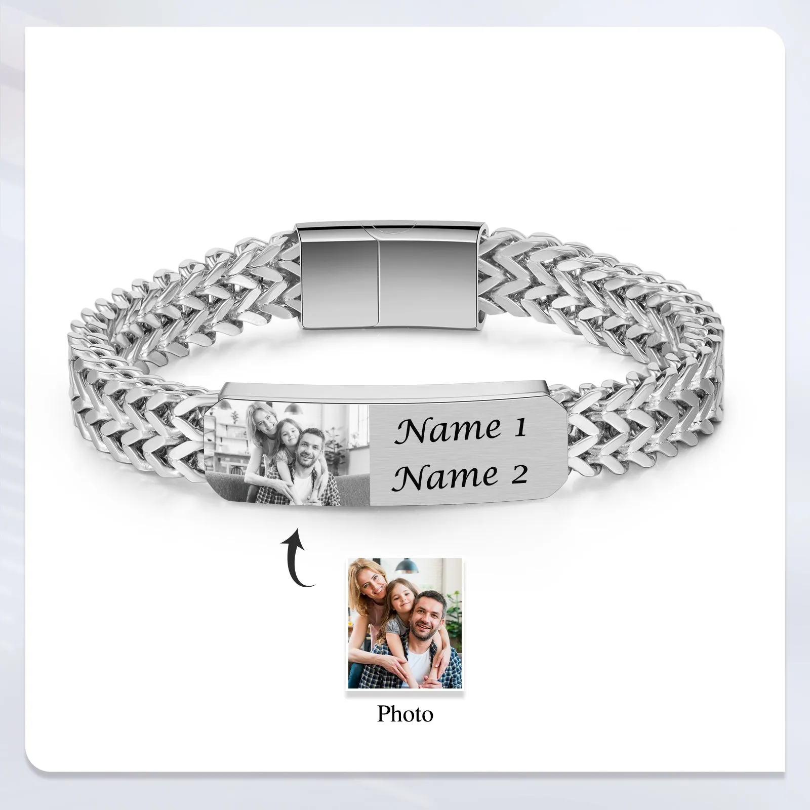 Custom Photo Bracelet