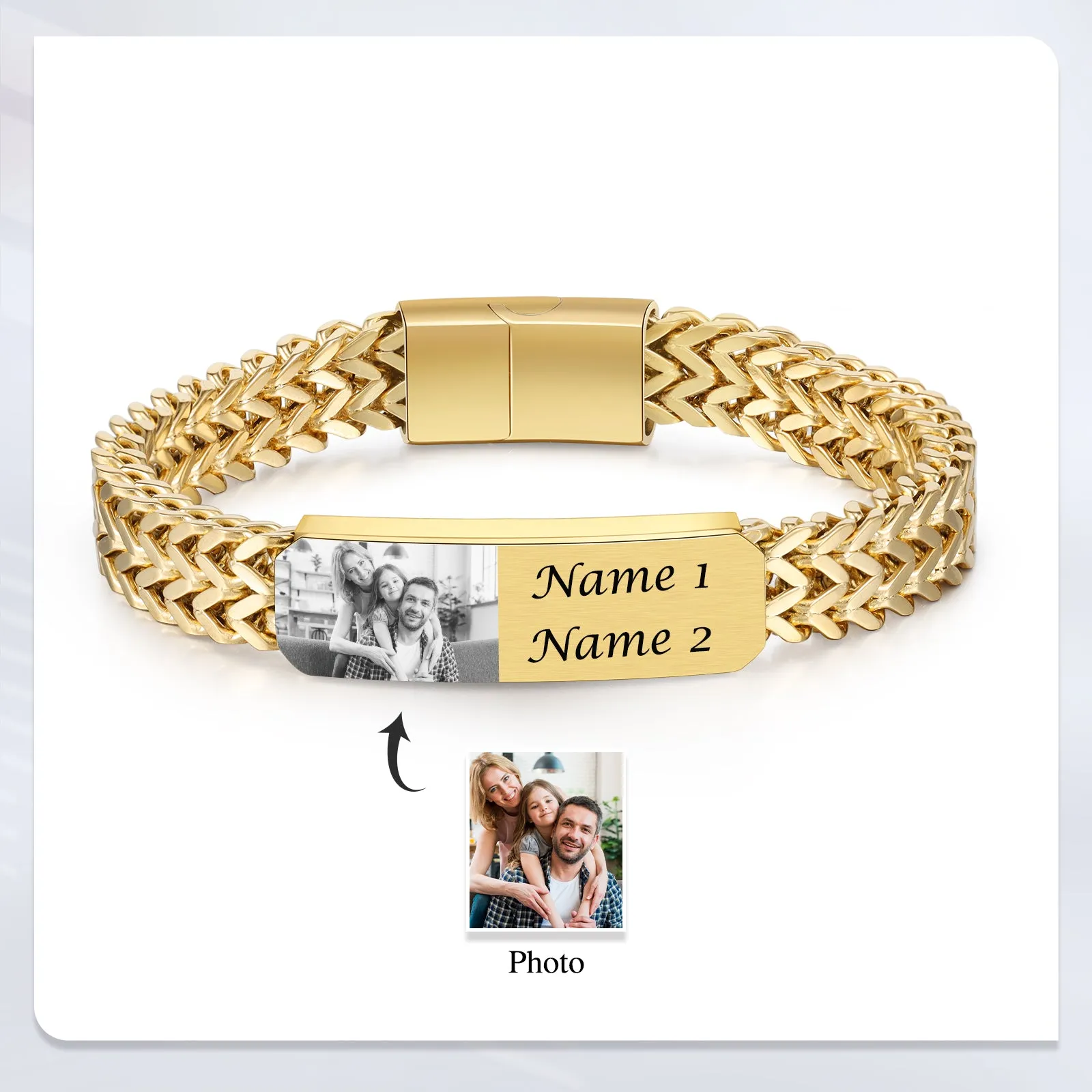 Custom Photo Bracelet