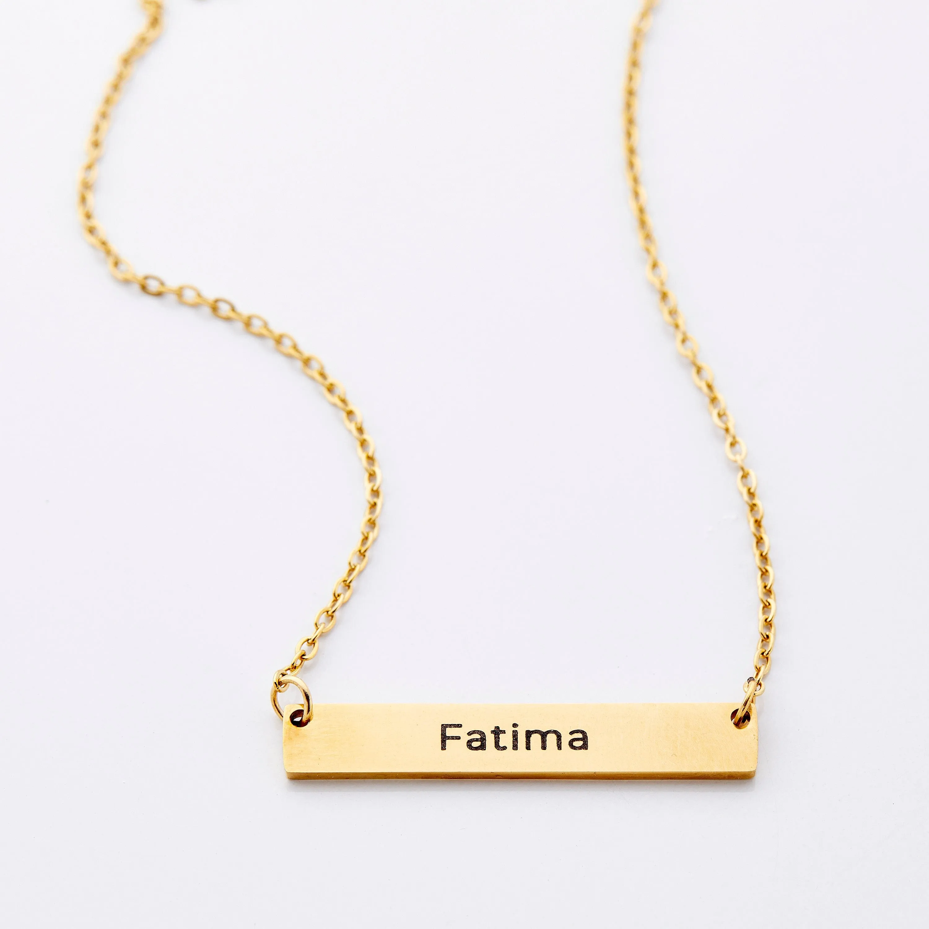 Custom Plate Necklace | Girls