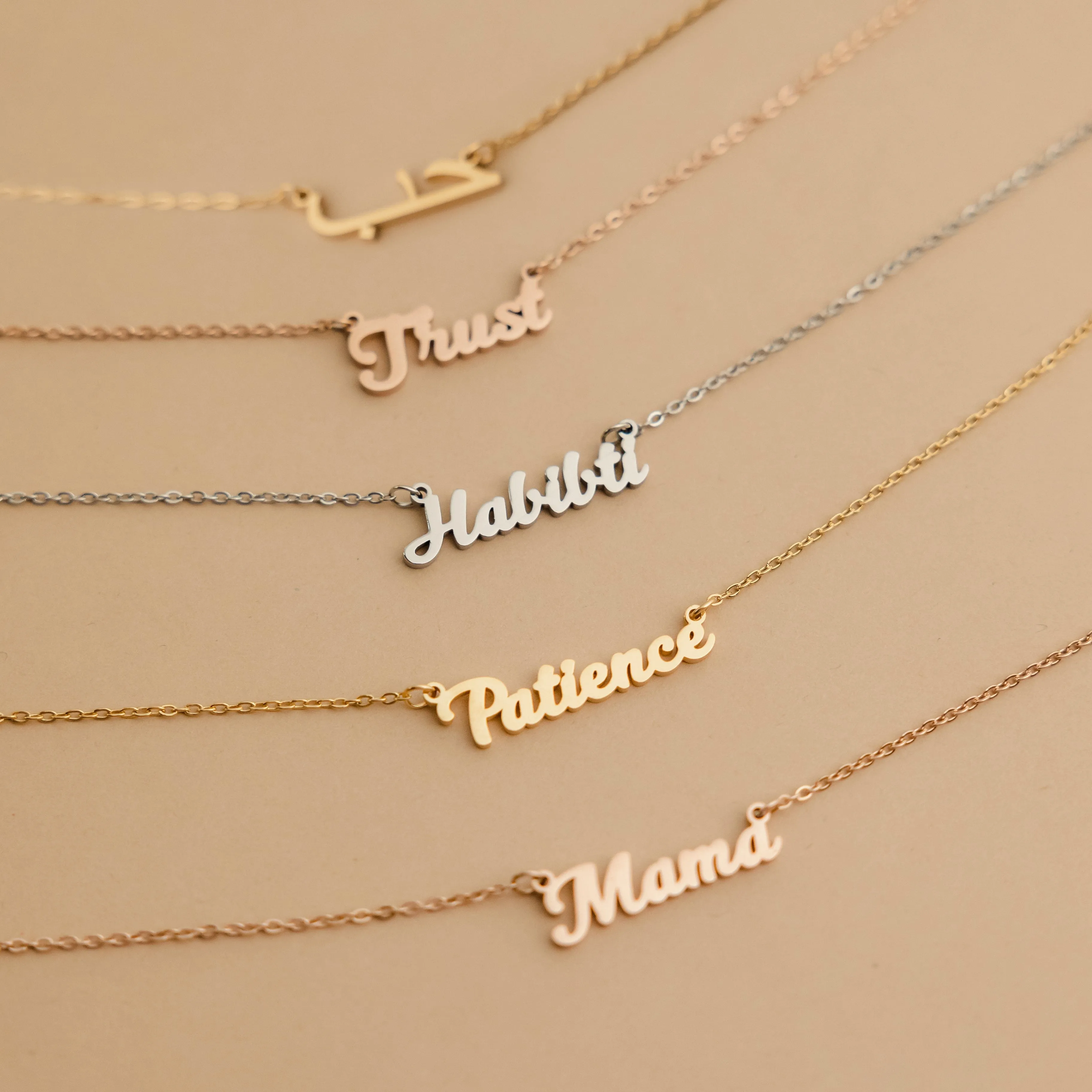 Custom Word Necklace