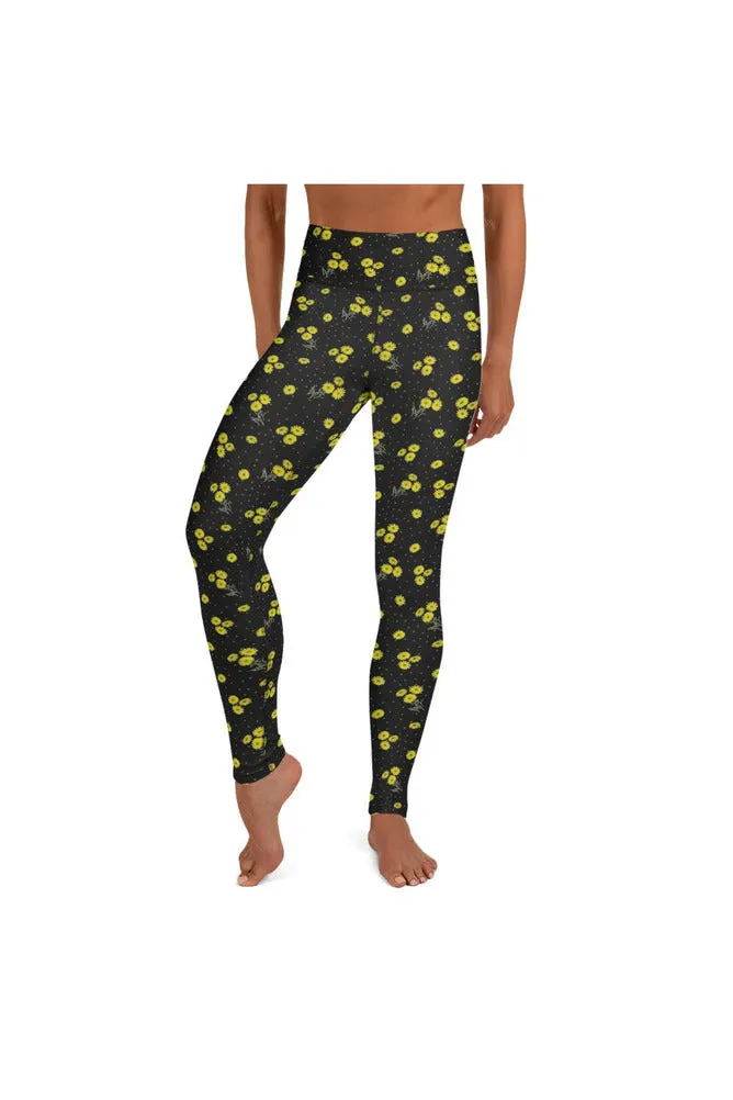 Daisies Yoga Leggings