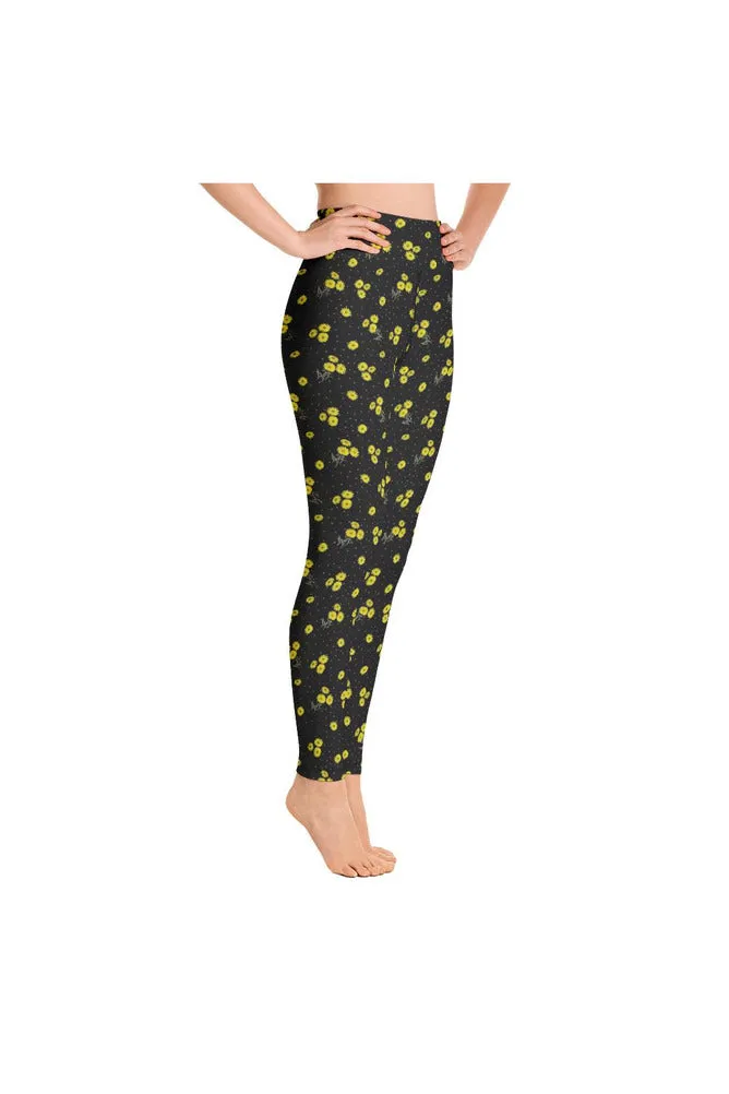 Daisies Yoga Leggings