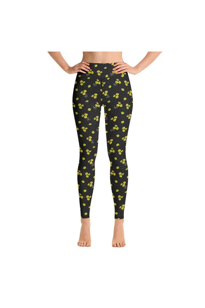 Daisies Yoga Leggings